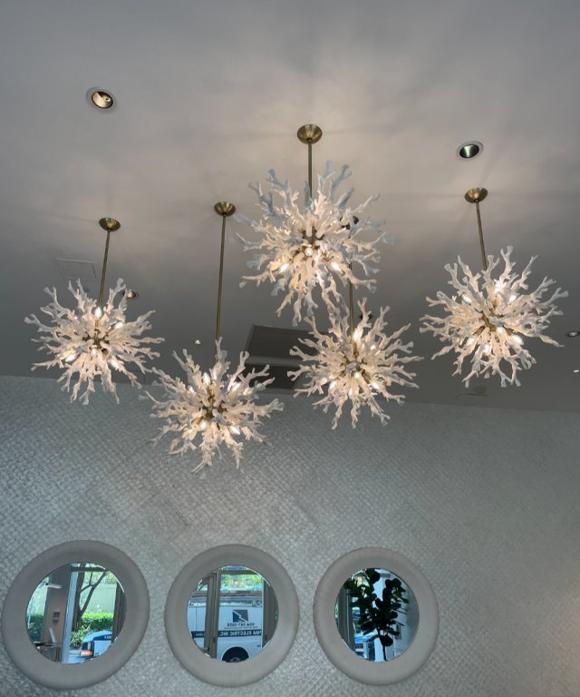 Hanging light fixtures Chandeliers